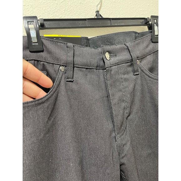 US Urban Star NWT Pants Stretch Relaxed Fit Straight Leg Dark Gray Size 32x34 - Picture 8 of 16